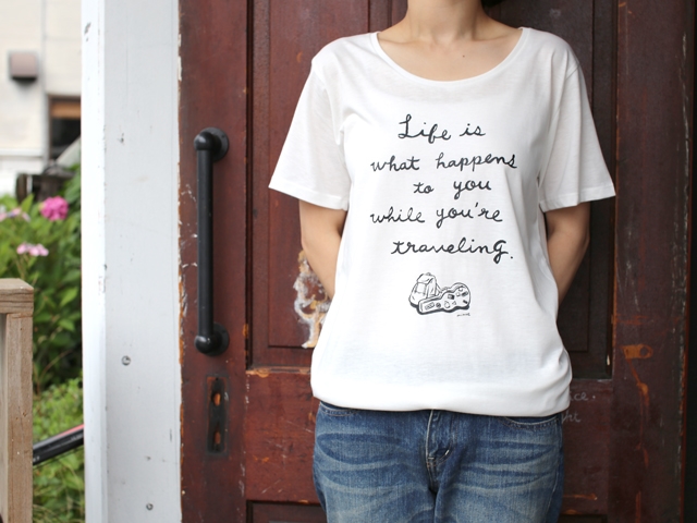 オリジナルtシャツ Life Is イラスト Mimoe ファッション 小物 大分湯布院 スイーツ ジャズ羊羹 クリークス